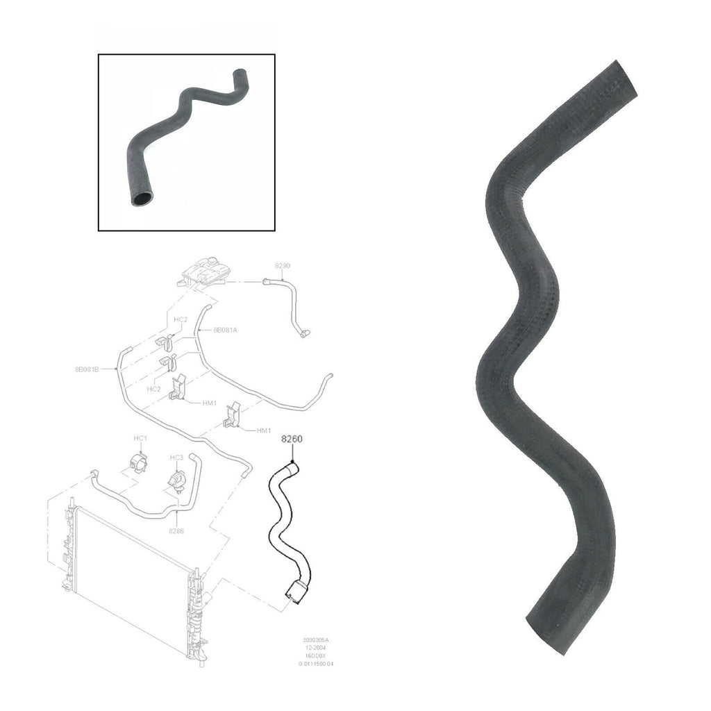 Radiator Hose Fits Ford Focus C Max Focus Mk 2 3M5H8260KH 1386718