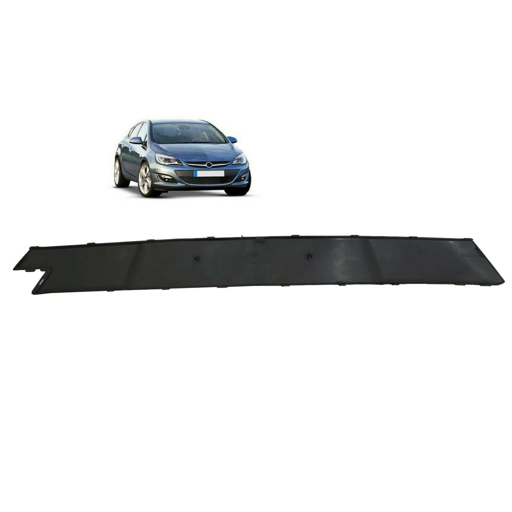 Astra J Front Bumper Moulding Centre Section Without Sensor Holes