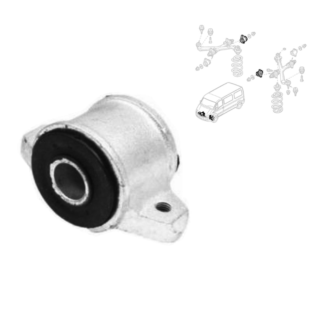 WISHBONE / CONTROL / TRAILING ARM BUSH FRONT UPPER, LEFT / RIGHT, 7700302115