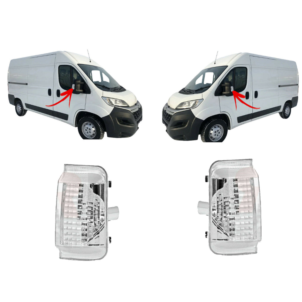Genuine Left Right Side Mirror Indicator Marker Light For Ducato Relay Jumper 06 On