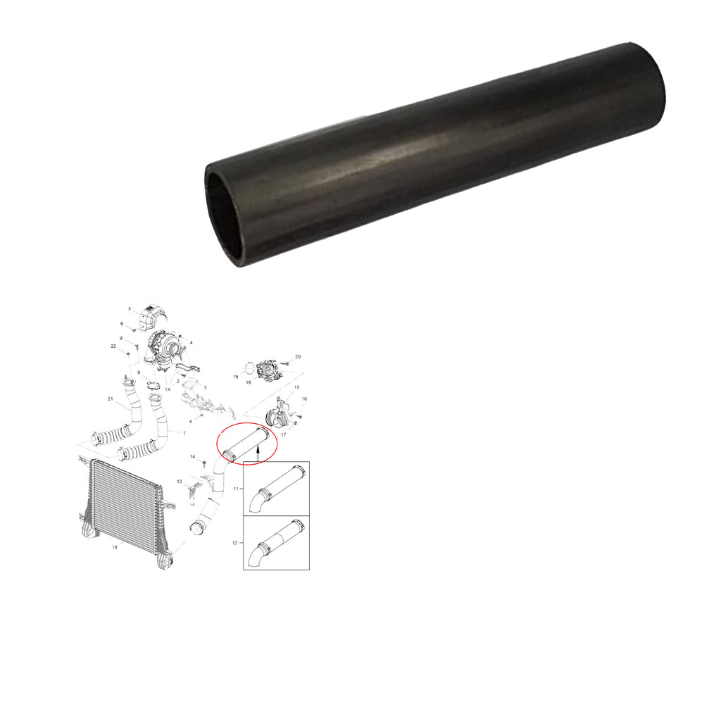 INTERCOOLER TURBO RUBBER  HOSE FITS CHEVROLET CAPTIVA 2011 ON C95383819