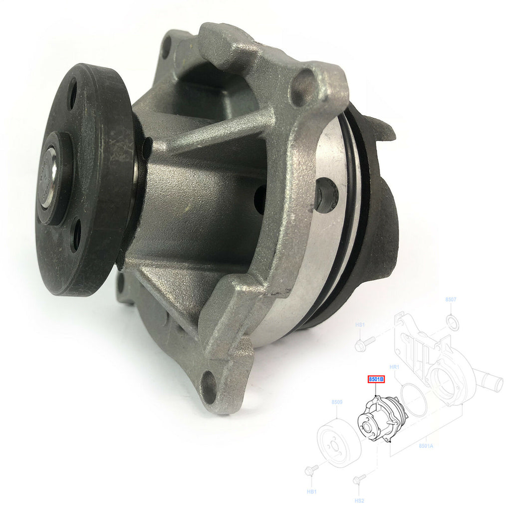 Kwp Water Pump Fits Focus 98 to 04 Mondeo MK2 Transit Connect 1517732