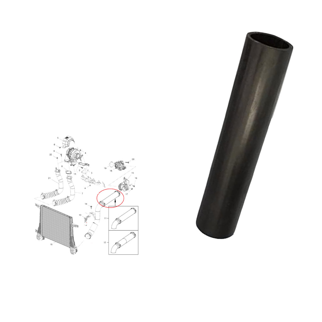 INTERCOOLER TURBO RUBBER  HOSE FITS CHEVROLET CAPTIVA 2011 ON C95383819