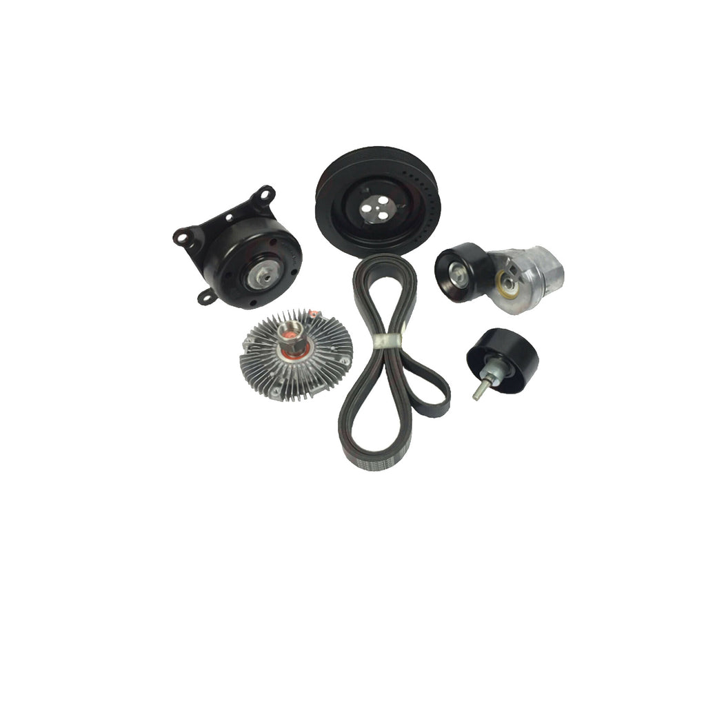  Ford Transit MK6 Fan Clutch Belt Pulley Tensioner Kit 1425498 1097574