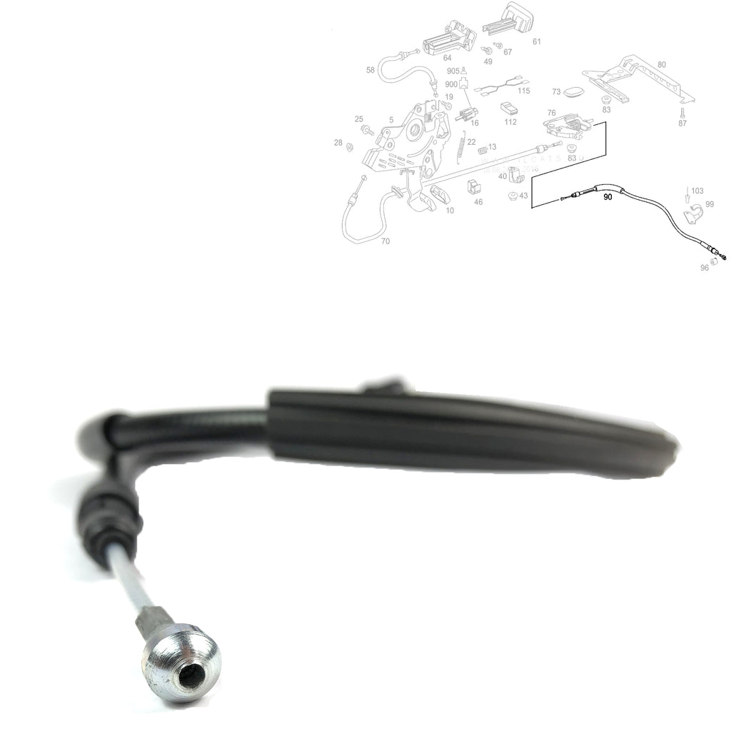 Mercedes Benz Vito Rear Left Handbrake Parking Cable 6394270438 6394203585
