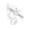 Ford Transit Mk4 Mk5 A Pair Of Rear Brake Drums 1991 to 2000 92VB1126BA 6198026