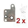 Ford Transit 2.4 MK6 MK7 Vacuum Pump Gasket 2X 1103683 YC1Q2B045BD
