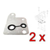 Ford Transit 2.4 MK6 MK7 Vacuum Pump Gasket 2X 1103683 YC1Q2B045BD