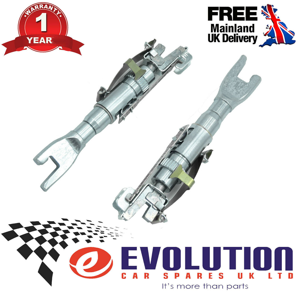 2X BRAKE SHOES SHOE ADJUSTER FITS FORD TRANSIT CONNECT 2002-2013, 2T142K286AA