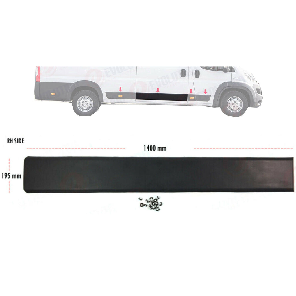 Ducato Boxer Relay Lwb (L4) Right Side Moulding Strip Set 735438349