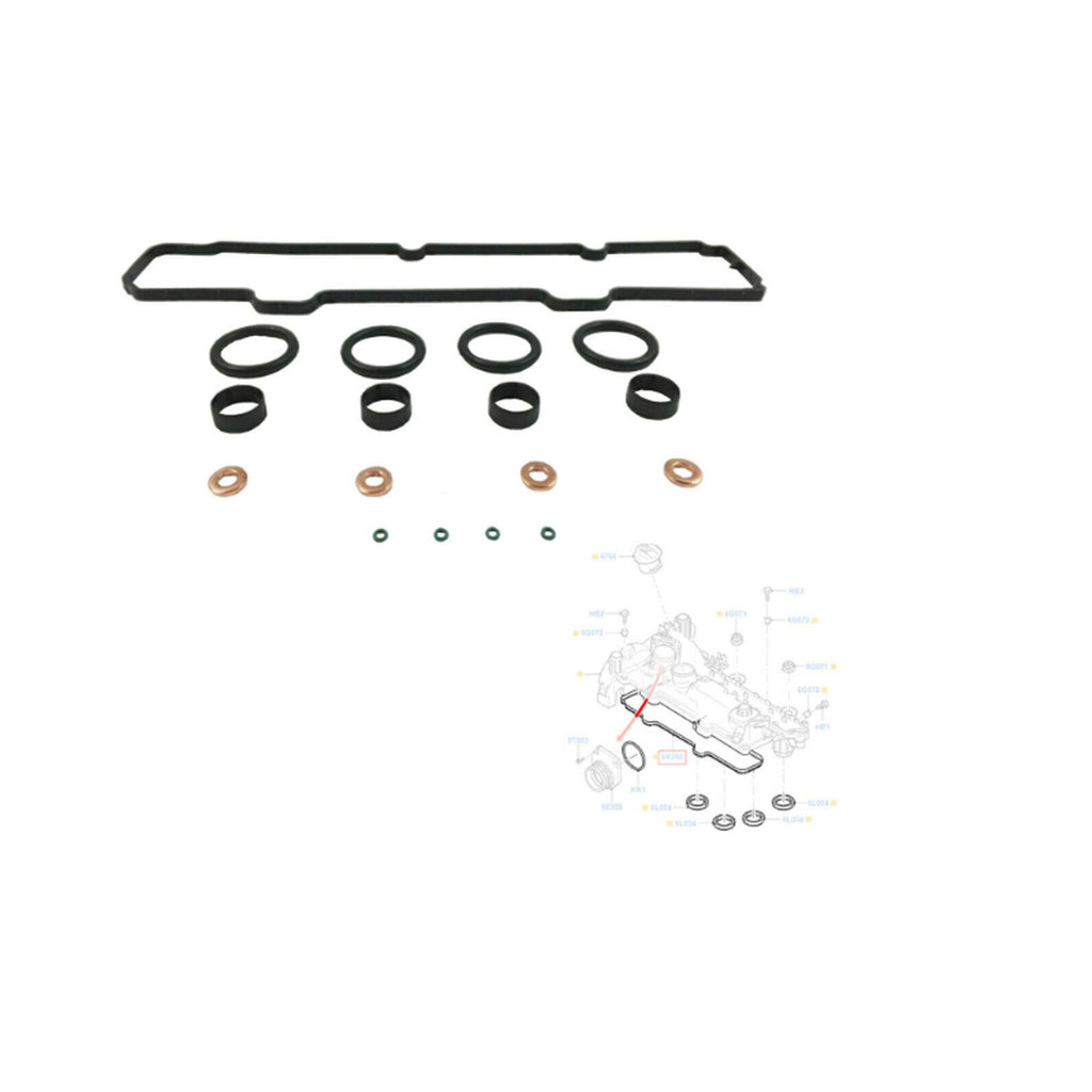 Ford Peugeot Citroen Mazda Injector Seal Washer Oring Gasket Set 1148101