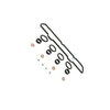 Ford Peugeot Citroen Mazda Injector Seal Washer Oring Gasket Set 1148101