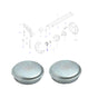 Rear Wheel Hub Grease Cap 2x Fits Ford Tourneo Transit Connect 03 to 12 93BB1248AA