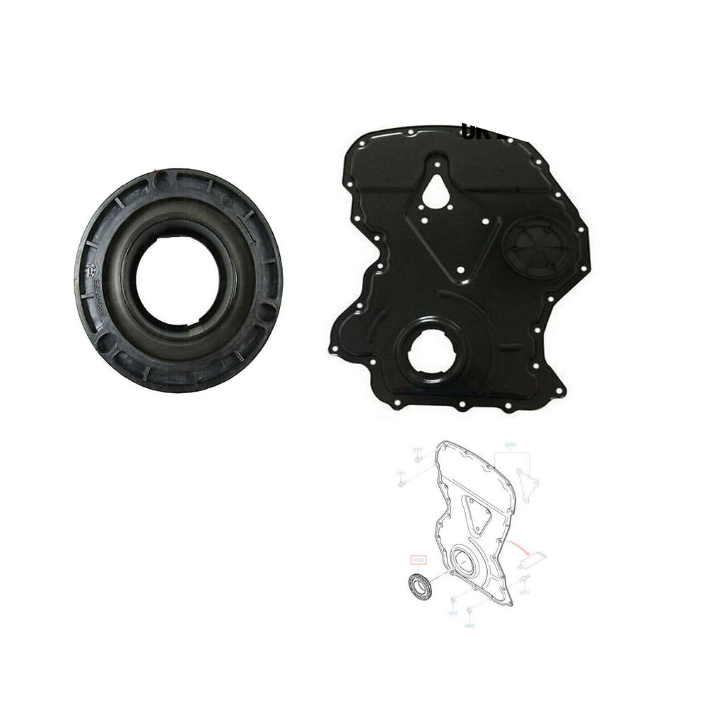 Ford Transit MK6 MK7 2.4 Timing Chain Cover Crankshaft Oil Seal 1738863