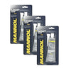 3 X  MANNOL 9913 SILICONE SEALANT GASKET MAKER HIGH TEMP SEALANT 85G TUBE