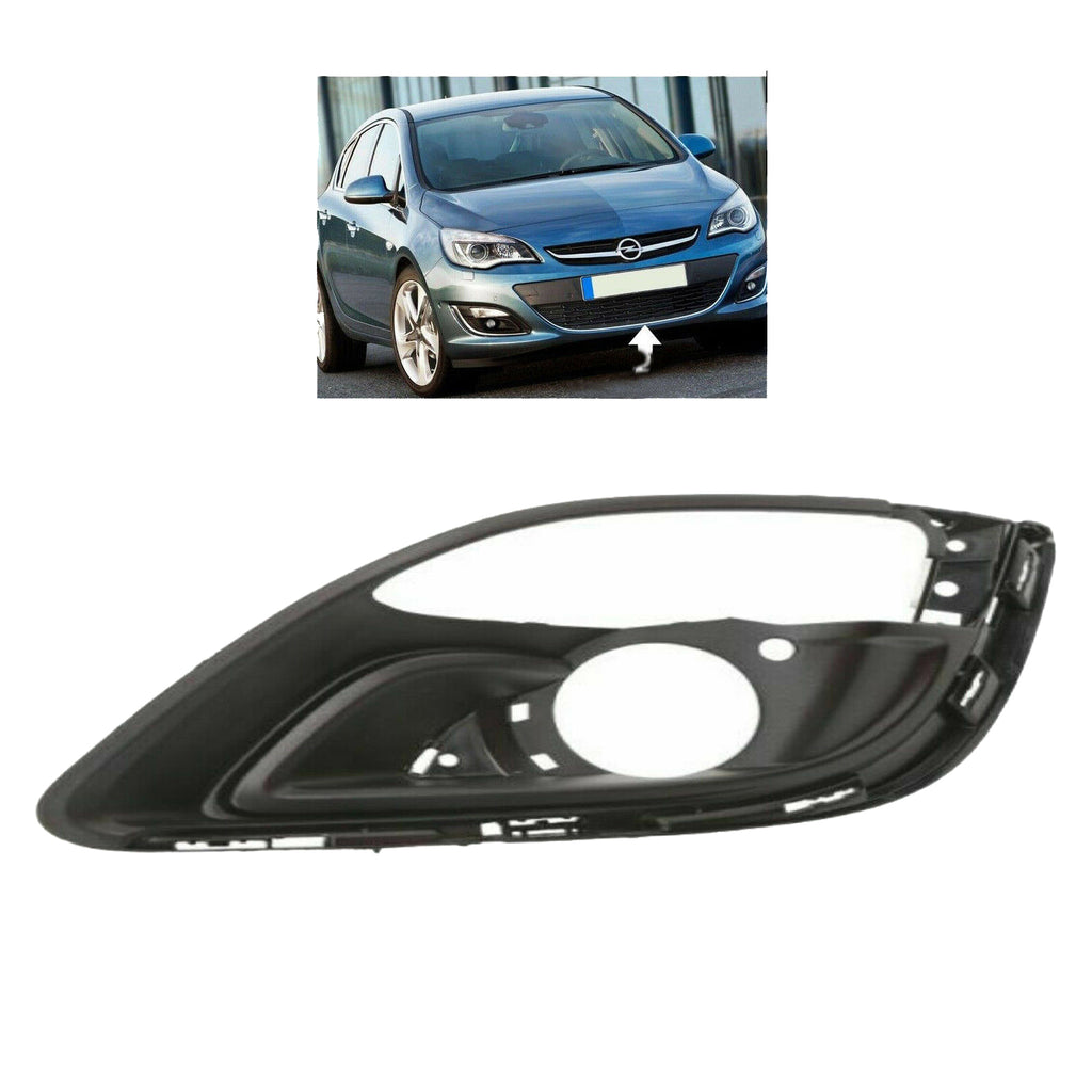 Vauxhall Astra J Front Bumper Accessories Set 2012 to 2015 1322022 1320211