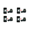 4X BUMPER PDC SENSOR HOLDER MOUNT BRACKET GUIDE WITH PARKING SENSOR VW GOLF MK6