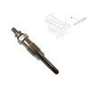 4 X GLOW PLUG DIESEL IVECO CITROEN OPEL FIAT RENAULT FORD PEUGEOT, 59621W