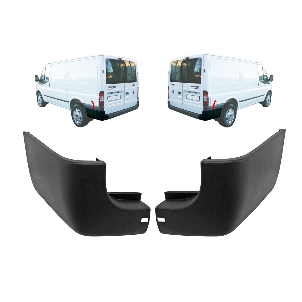 Ford Transit MK6 MK7 Rear Rh and Left  Bumper End Cap Cover 1364708 4658089