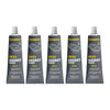 5 X MANNOL 9913 TUBE RTV SILICONE SEALANT GRAY GASKET MAKER HIGH TEMP SEALANT