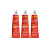 3 X Mannol 9914 Red Silicone Sealant Gasket Maker High Temp Sealant 85G Tube
