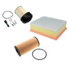 Service Kit Oil Fuel Air Filter And 2 X 4L Fully Synthetic Engine Oil E5W30 C3 Fits Trafic III