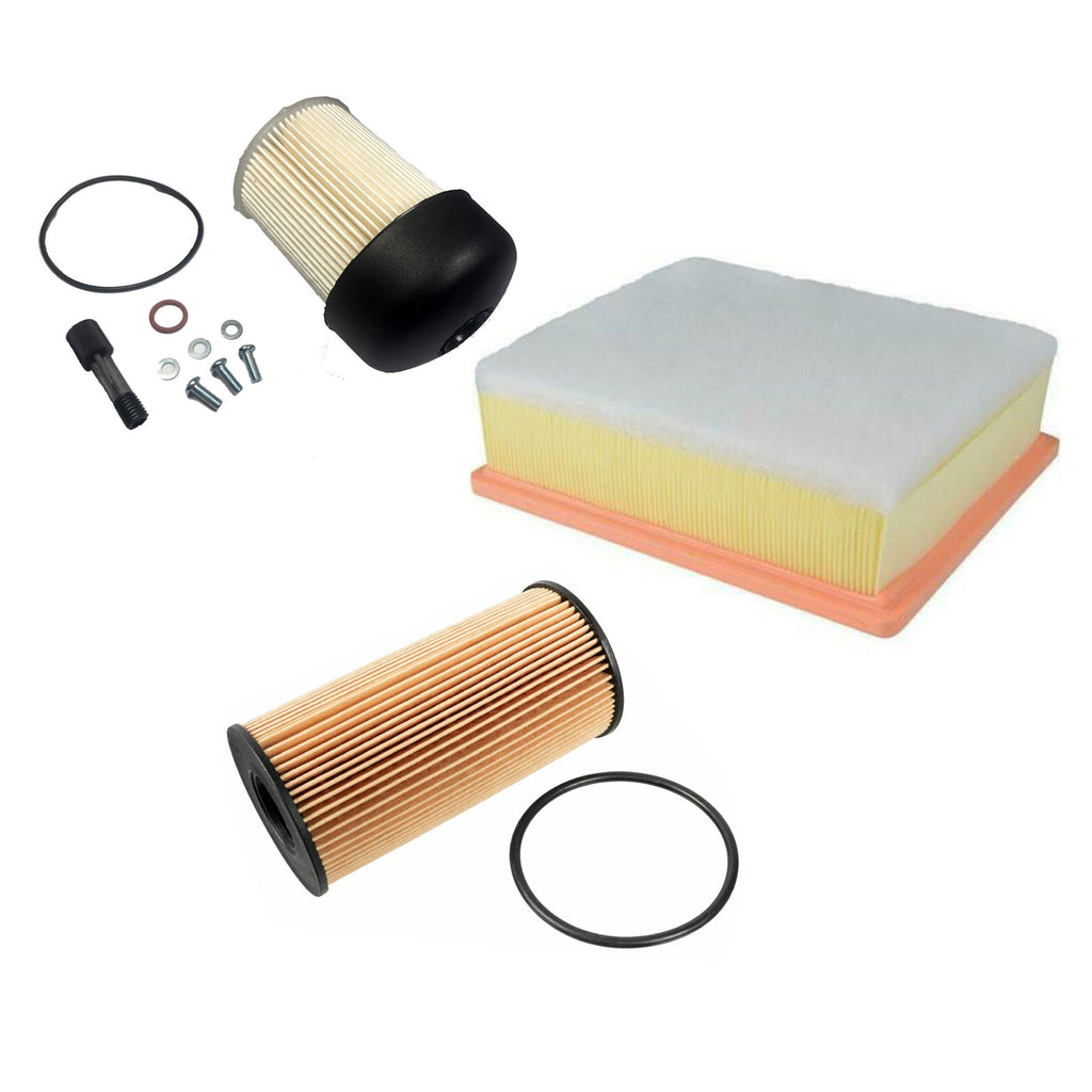 Service Kit Oil Fuel Air Filter And 2 X 4L Fully Synthetic Engine Oil E5W30 C3 Fits Trafic III