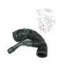 Peugeot Bipper Ford Fiesta Citroen C1 Air Intake Hose Pipe 1670802