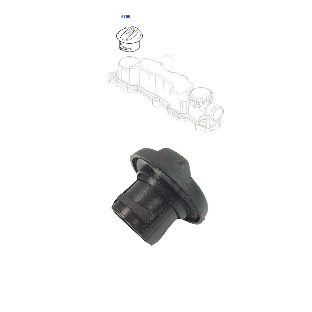 Citroen Fuel Tank Cap Cover Engine Oil Filler Cap Fuel Filler Tank Cover 1180F9
