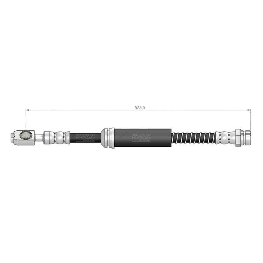 VW Audi Seat Skoda Front Brake Hose Set 1K0611701B 1K0611701H 1K0611701