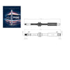  Fiat Ducato 2006 ON Rear Brake Hose Set 51782767 4806P6 4806H4