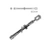 Vw Golf Mk4 Bora 1997 to 2005  Front Brake Hose Set 1J0611701