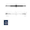 Vw Golf Mk4 Bora 1997 to 2005  Front Brake Hose Set 1J0611701