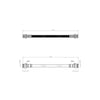 VW Golf III 2.8 2.9 1991 to 1999 Front Brake Hose Set