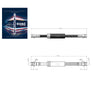  Audi A3 8P1 Seat Leon 1P1 VW Golf VI Front Brake Hose Set 1K0611701A 1K0611701N