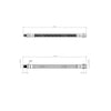 Mercedes Benz E Serie W211 W220 2002 to 2009 Rear Brake Hose Set 2114200548