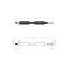  Mercedes Benz E Serie W211 W220 2002 to 2009 Front Brake Hose Set 2114200848