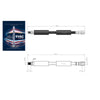  Mercedes Benz E Serie W211 W220 2002 to 2009 Front Brake Hose Set 2114200848