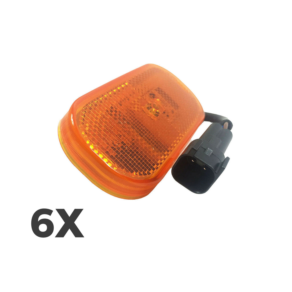 Ford Transit MK8 X6 Side Marker Light Lamp Lens With Lamp 2014 Onwards 1832493