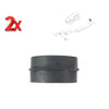 X2 Dacia Renault Exhaust Mounting Rubber Buffer Silencer Holder 6001547472