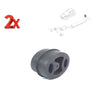 X2 Dacia Renault Exhaust Mounting Rubber Buffer Silencer Holder 6001547472