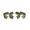 REAR BRAKE SHOES SET FITS FORD TOURNEO / TRANSIT CONNECT 2002/13 2T142200AC