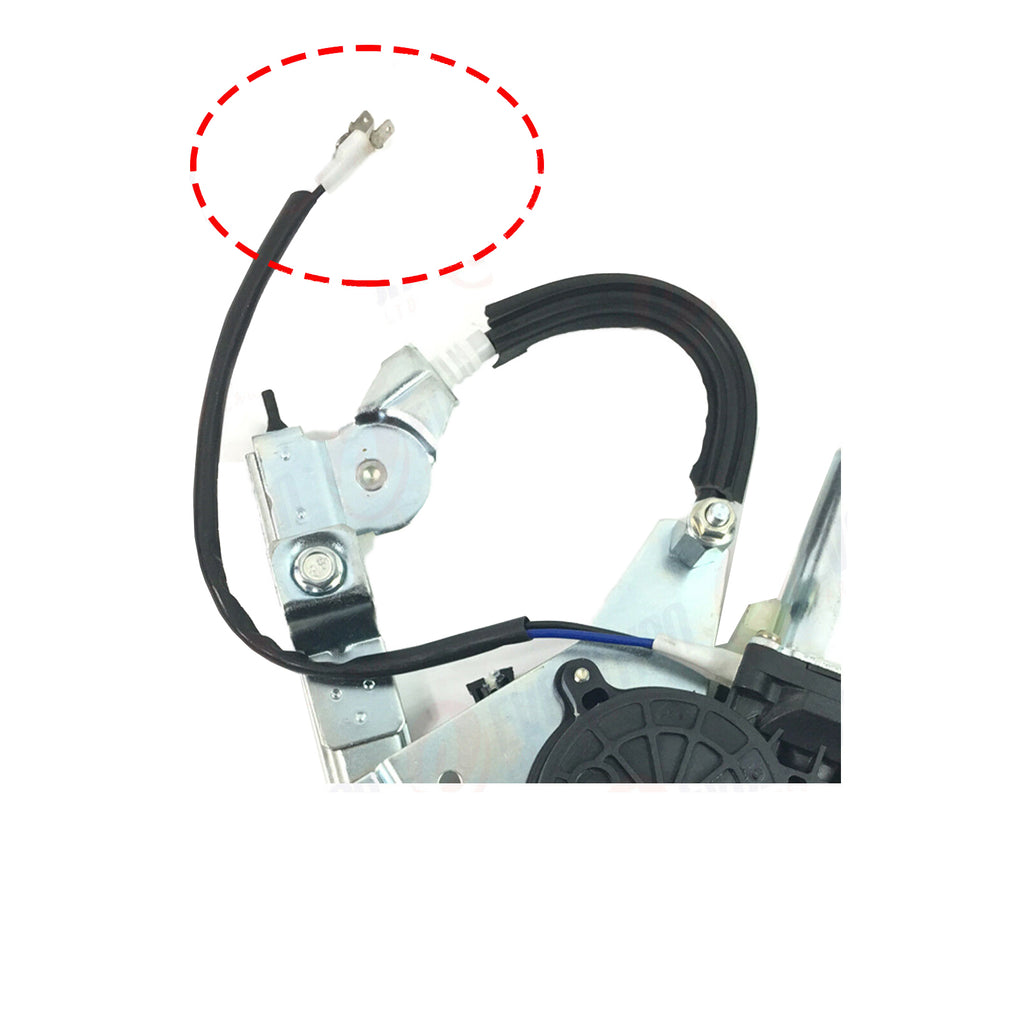 Front Left Electric Window Regulator 2 Pin Motor Fits Ford Focus 98 to05 1331614