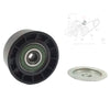 V-Ribbed Belt Tensioner Pulley Fits Transit Boxer Ducato Relay 2.2 D 1117008