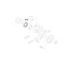 Ford Connect 1.8 2002 to 2013 Wheel Bearing Retainer Circlip 2T141K018BA