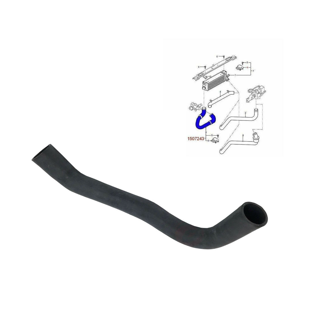 INTERCOOLER TURBO HOSE PIPE FITS FORD TRANSIT 2.4 D 1507243 4C11-6C646-AB