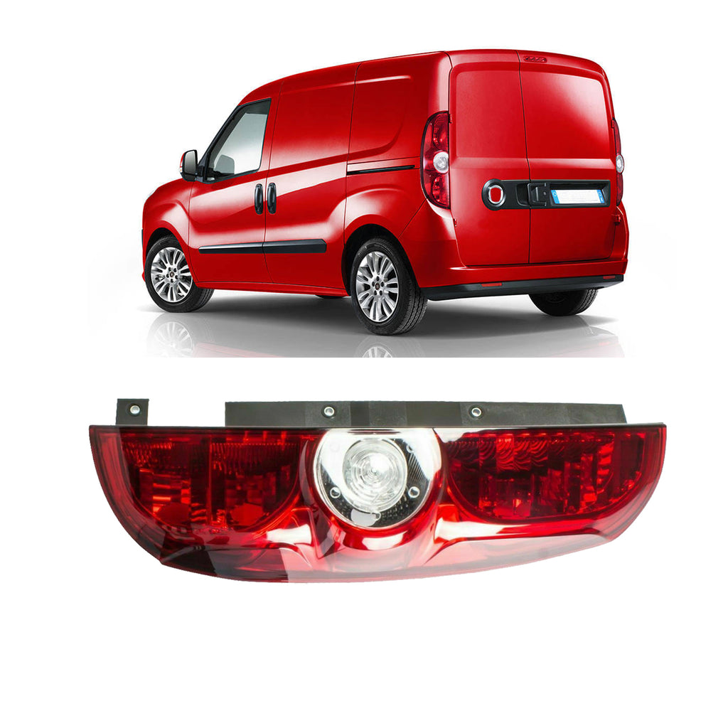 Rear Right O S Tailgate Tail Light Lamp Fits Fiat Doblo 2010 to 2015 51830564