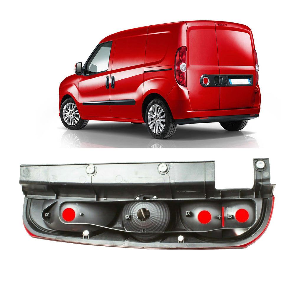 Rear Right O S Tailgate Tail Light Lamp Fits Fiat Doblo 2010 to 2015 51830564