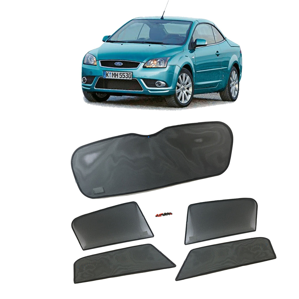  Sunshade Set Sun Visor Sets 5 Windows 5 Pcs Fits Ford Focus Cc Hb 2006 to 2010