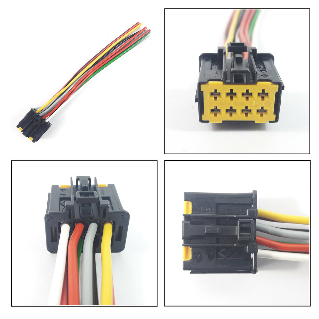 Renault Extension Wiring Harness Loom Plug 8 Pin Connector